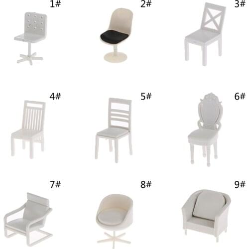 Doll House Decor Toy Doll House Decoration Doll House Miniature Accessories Dollhouse Miniature Furniture Chair Sofa Stool Model