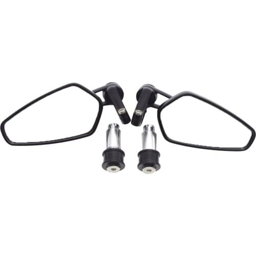 Universal Motorcycle Rear View Mirror 22mm Cafe Racer Motorcycle Bar End Mirror For Tmax 560 FZ1 FZ6 FZ25 XSR900 F900R Z1000SX