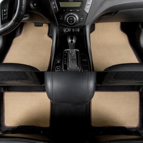 Kalaisike universal car floor mats for Honda All Models civic crider vezel fit Accord CRV XRV Jazz City crosstour Odyssey