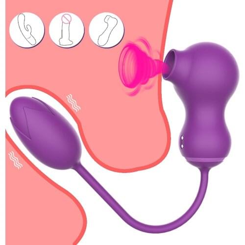 Sucker Vibrator for Women Adult Sex Toys Nipple Sucking Blowjob Dildo Vibrator Clitoris Stimulator G Spot Massage USB Charging