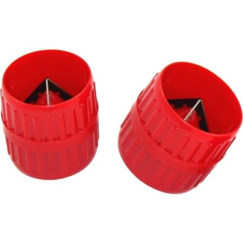 Internal External Tube Pipes Metal Tubes Heavy Duty Deburring Tool 3mm-38mm Red