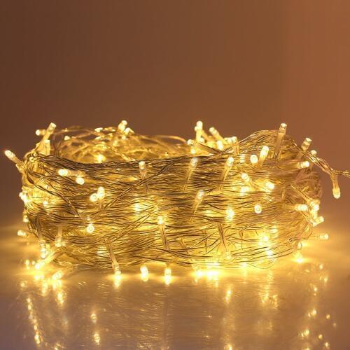 10pcs/lot LED String Light Waterproof AC 220V 50M 500M LED Christmass Indoor Outdoor Holiday Decoration