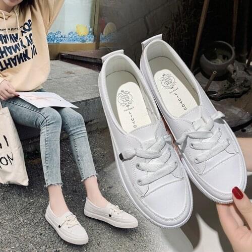 Autumn new style 2021 womens white shoes fashion casual travel shoes flat women sneakers woman vulcanize shoes zapatos mujer