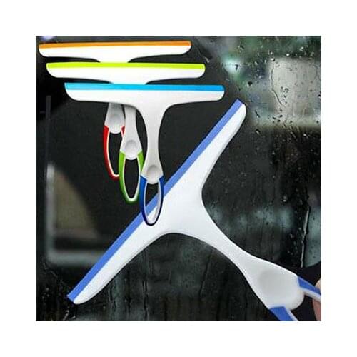 Glass Window Wiper Soap Cleaner Squeegee Home Shower Bathroom Mirror Car Blade
