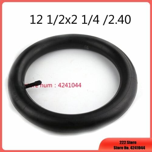 12 1/2 2 1/4/2.40 Right Angle Valve Stem Inner Tube fits gas and electric scooters e-Bike Mini Mini dirt bike 12.5x12.75/2.40