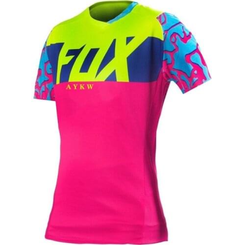 2021 Motocross jersey mtb downhill jeresy cycling mountain bike maillot ciclismo quick dry jersey aykw fox Woman jerseys
