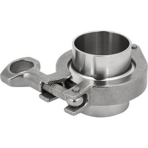38mm Outer Dia Sanitary Pipe Ferrule Gasket 1.5-inch Tri Clamp Clover Set