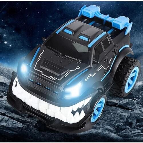 Remote Control Stunt Car Wireless Remote Control Drift Off-Road Vehicle RC Horizontal Walking Big Foot Racing Children Boy Toy