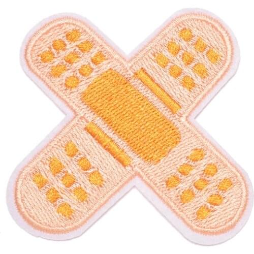 Bandage Embroidery Patch for Clothes Ironing on Stickers Biker Patch Sewing Applique for Jacket Jeans Shoes Backpack Badges