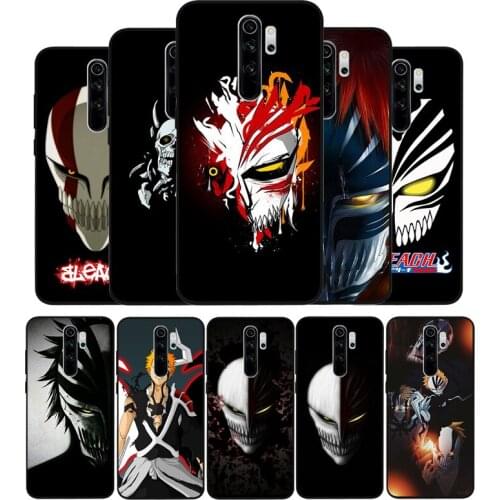 Bleach anime Ichigo Kurosaki Black TPU Silicone Soft Phone Case For Redmi 4A 4X 7A 5 Plus 6 Pro NOTE 9 7 8 5 Pro 4 6