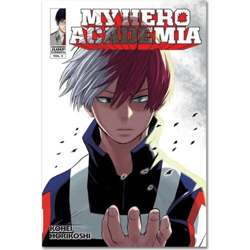 Boku No Hero Academia My Hero Academia Japan Anime 3 Silk Fabric Wall Poster Art Decor Sticker Bright