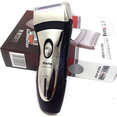 RSCW-A188 Floating 2 Head Double Cutter Shaver Reciprocating 220V Rechargeable Electric Shaving Razor Sideburns Trimmer Machine