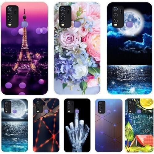 For Vivo Y50 Case 2020 NEW Fashion Cute Soft TPU Silicone Back Cover For Vivo Y50 Y30 Fundas for VivoY50 Y 50 Phone Cases Y 30