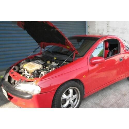 For Opel Tigra for Vauxhall Tigra 1994-2001 Front Hood Bonnet Modify Damper carbon fiber Gas Struts Shock Lift Supports