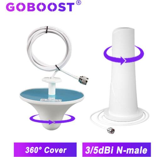 Antenna 2G 3G 4G 800mhz-2700mhz For Internet Cellular Signal Booster Ceiling Antenna Indoor 3dBi Gain LTE GSM DCS 2100 Network