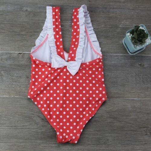 3-10 Years Girls Swimwear Kids Swimsuit Swimwear Kids Teenagers Girls Bathing Suits 2020 New Print V-back Girls Swimwear 89