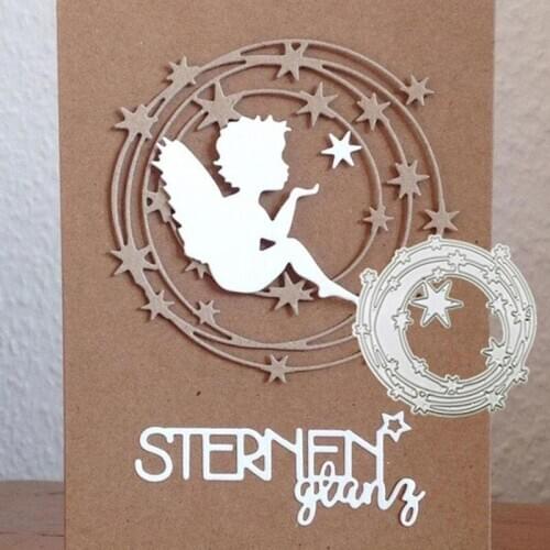 Angel Circle Star Vine Metal Cutting Dies Stencils For Diy Scrapbooking Photo Album Decorative Embossing DIY Paper Card