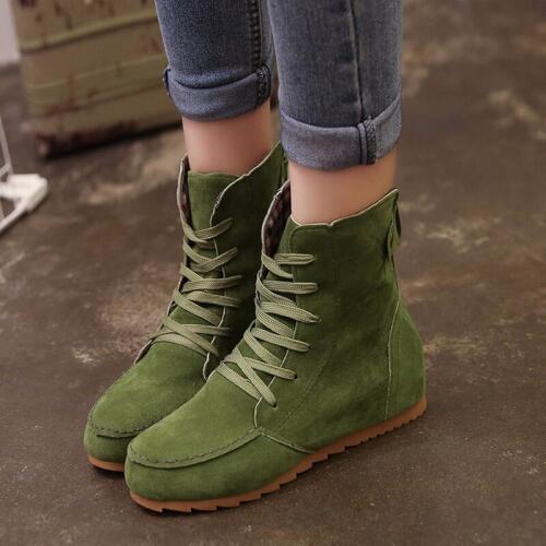 Autumn New Women Boots Fashion Boots Shoes with Flat Heels PU Comfortable Boots Mujer casual shoes lady big size 35-42 X8-04
