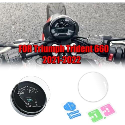 New Cluster Scratch Protection Instrument Speedometer Film Screen Protector Sticker FOR Triumph Trident 660 TRIDENT 660 2021