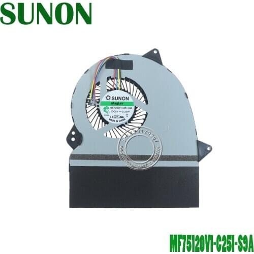 New original CPU Cooling Fan cooler FOR ASUS ZX50J GL552 GL552JX MF75120V1-C251-S9A radiator DC5V 2.25W