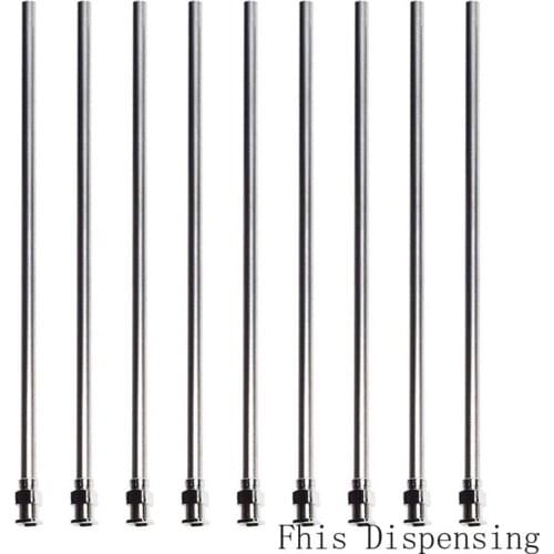 Stainless Steel All Metal Blunt Tips Syringe 8G 130mm Dispensing Needles for Injection Pack of 100