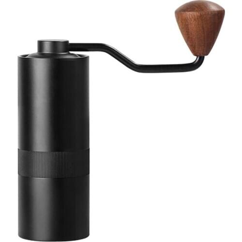 Manual Coffee Grinders Portable Mini Coffee Machine 15g Grinding Disc Wooden Handle Coffee Bean Maker Kitchen Coffeeware Tools