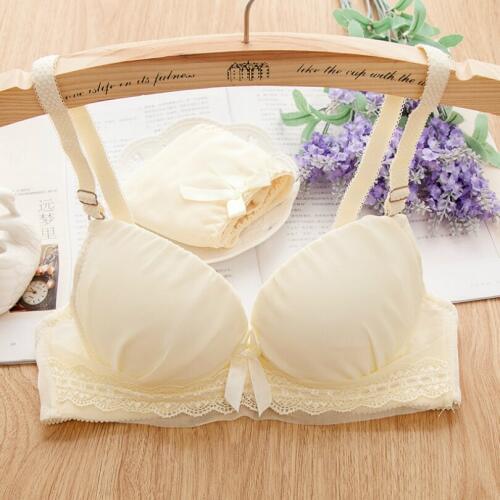 Sexy Lace Push Up Bra For Girls Underwear Gather Women Sexy Double Push Up Bras Sexy Brassiere Young Girls Push Up Bra Gather