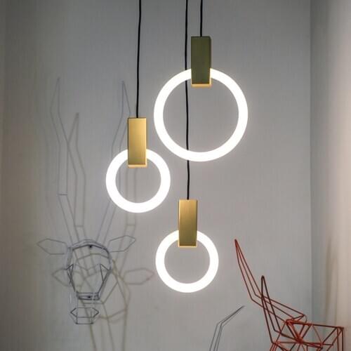 Nordic glass ball lighting brass design lamp cocina accesorio ventilador de techo lampes suspendues luzes de teto