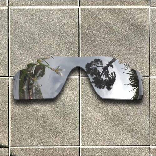 Silver Titanium Polarized Sunglasses Replacement Lens for-Oakley RadarLock Path Vented Frame 100% UV Protection Good Fitness