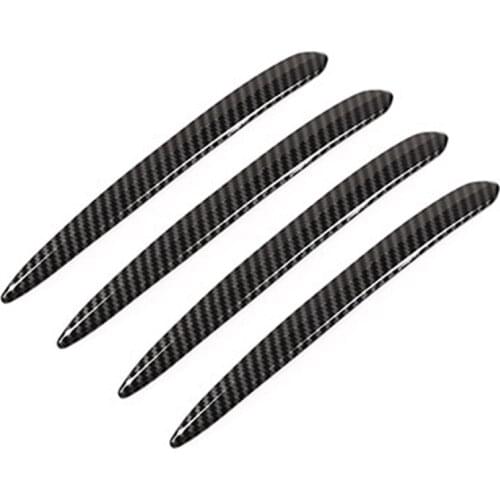 Top!-Carbon Fiber Door Handle Trim Sticker for -Bmw 5 Series G30 530Li X4 G02 2018-2019 Accessories