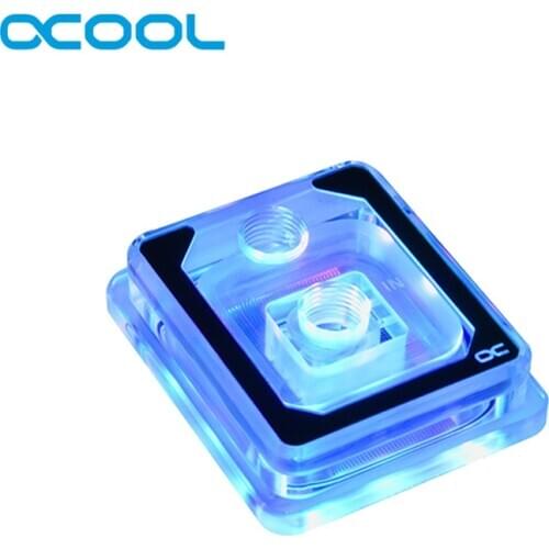 Alphacool Eisblock XP3 Aurora 5V 3PIN Light CPU Water Block For Intel 115X X99 ,X299 Process Watercooler,AMD AM3 AM4,G1/4"X2