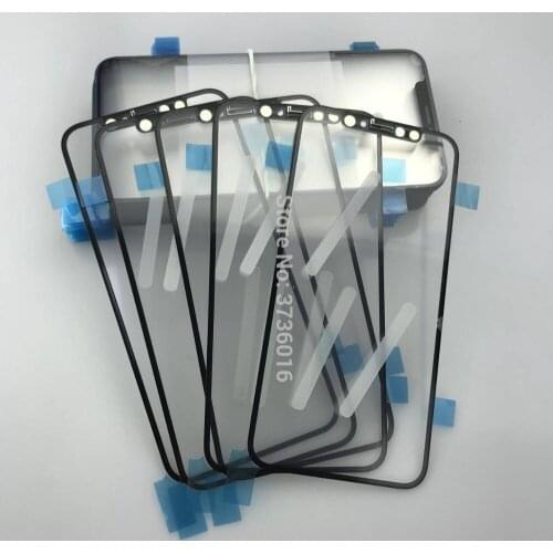 2pcs/bag For Phone X/10 damaged, no work Lcd display touch screen Front glass panel replacement repair with original quality