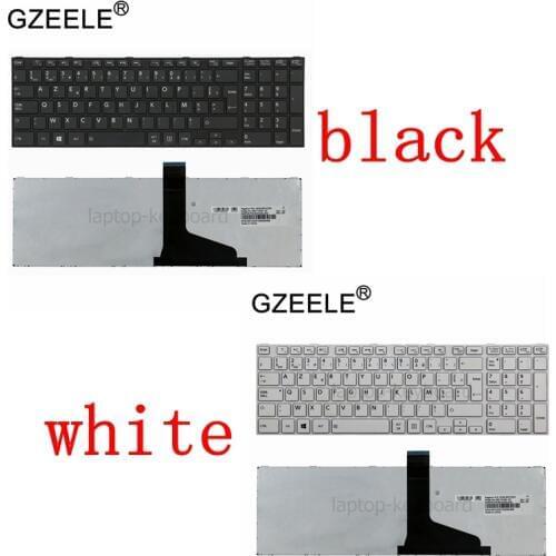 GZEELE French Keyboard for TOSHIBA C70 C70D C75 C75D P850D P855 P855D P870 P870D P875 P875D S850 S855 Qosmio X870 X875 AZERTY FR