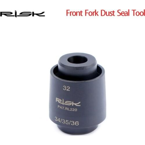 RISK Mountain Bike Suspension Front Fork Oil Seal Dust Seal Installation Tool 32/34/35/36mm MTB Bicycle Shock Absorb Fork RL220