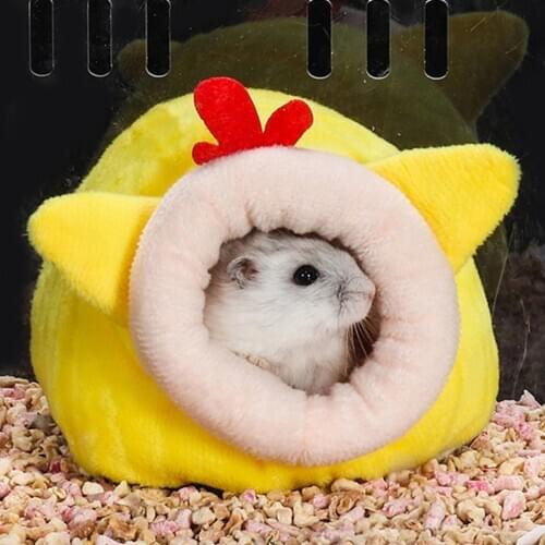 Pet Mouse Guinea Pig Bed Pet Sleeping House Warm Hamster Puppy Kitten Home Beds Soft Nest Bed Mini Small Animals Sleeping Bed