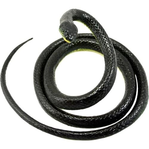 Soft Rubber Toy 130cm Snake Safari Garden Props Joke Jokes SALE Gag Prank Novelty Halloween Playing Gift and Toys F3M3