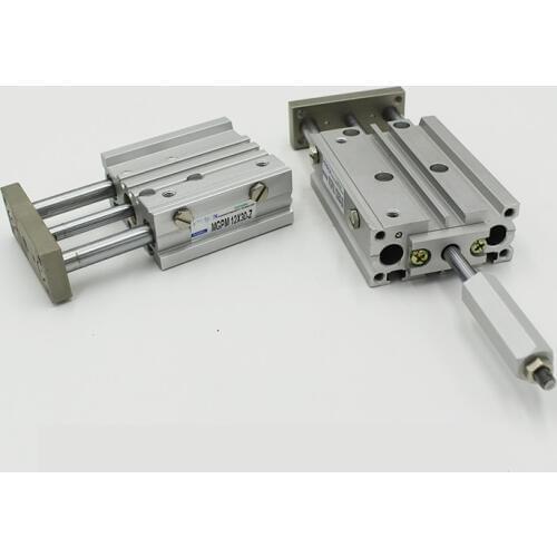 MGPMJ Pneumatic Air Cylinder 3 Rod Adjustable Cylinder MGPMJ32-125-100 MGPMJ32-150-100 MGPMJ32-175-100 MGPMJ32-200-100 TCMJ