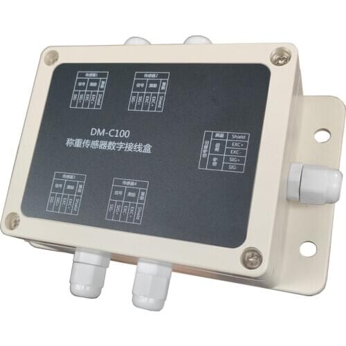 Load Cell Junction Box Four in and One Out Pull Pressure S-type Cantilever Beam Scale Wiring A105