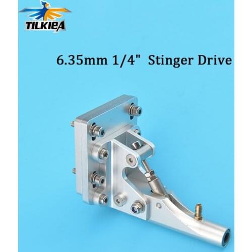 High Quality Adjustable Gasoline Boats Stinger Drive for 6.35mm 1/4" Shaft Flexible cable Axle