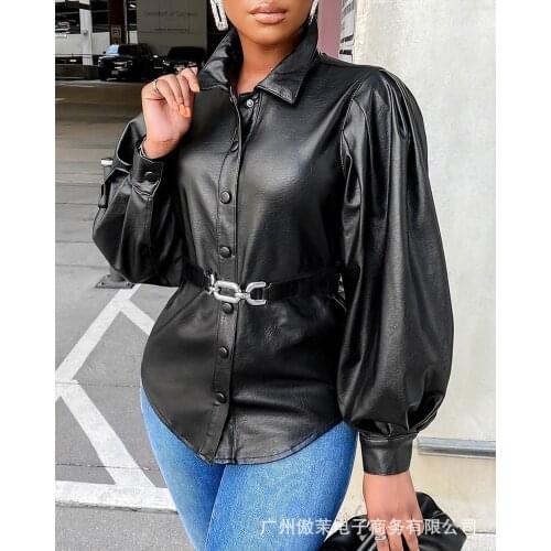 Женские модные кожаные куртки XIKUO China At AliExpress