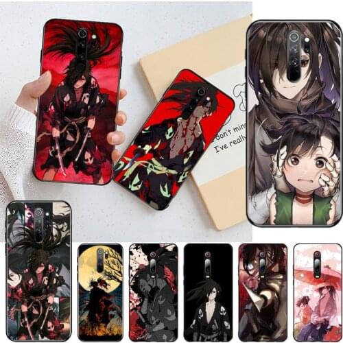 YJZFDYRM Dororo Anime Coque Shell Phone Case for Redmi Note 9 8 8T 8A 7 6 6A Go Pro Max Redmi 9 K20