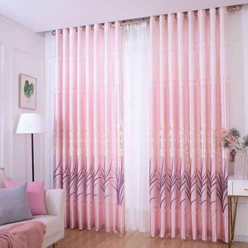 1pcs New Simple Curtain Finished Shading Bedroom Bay Window Curtain Fabric Door Curtain Household Partition Curtain Top F8308
