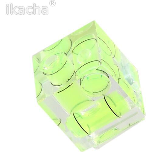 10pcs Triple 3 Axis Hot Shoe Spirit Level Hotshoe Bubble Gradienter For Canon For Nikon For Sony Camera DSLR