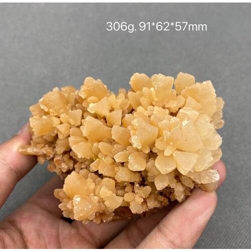 100% natural Orange Calcite mineral specimen stones and crystals healing crystals quartz gemstones free shipping