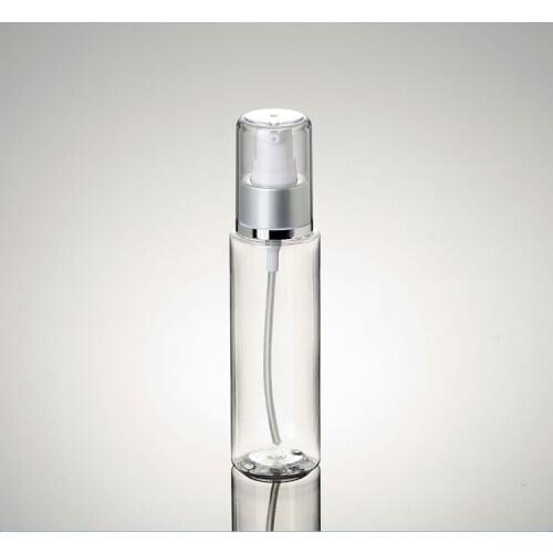 300pcs Mini Plastic Transparent Blue 100ml Small Empty Lotion Bottle Duckbill-Bottle Care for skin Refillable Bottle