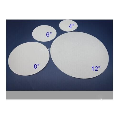 4 "6" silicon wafer white paper dust-free paper black anti-static isolation pad