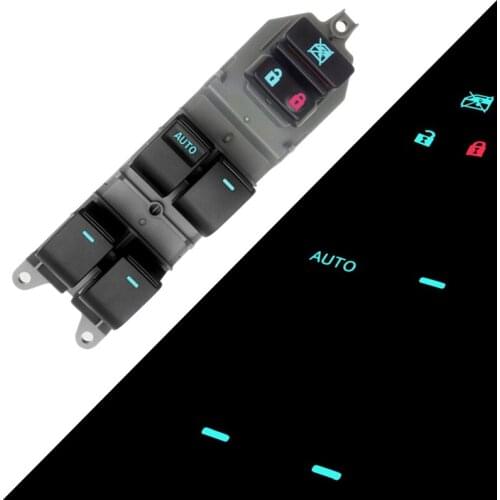 Car LED Power Single Window Switch for Toyota RAV4 Camry Corolla Left Driving Backlight