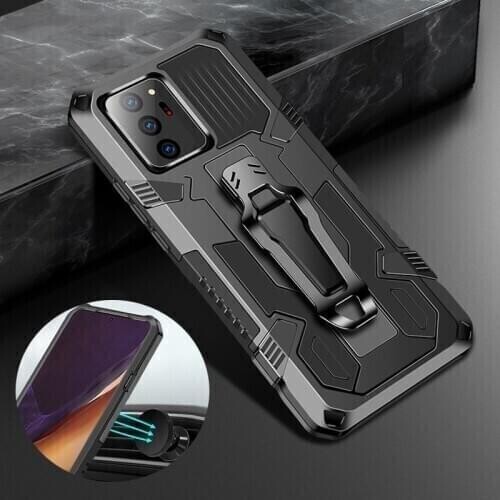 Case For Oppo Realme 5 Pro A92 A72 A52 Realme 6 C11 C15 C12 A53 A9 A5 2020 Reno 4 Case Magnet shock proof Armor Back clip Cover