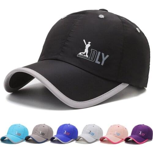Clape Mens Cap Outdoor Quick Dry Waterproof Sport Peaked Cap Sun Hat Baseball Caps Women Men Street Hiphop Hats Caps