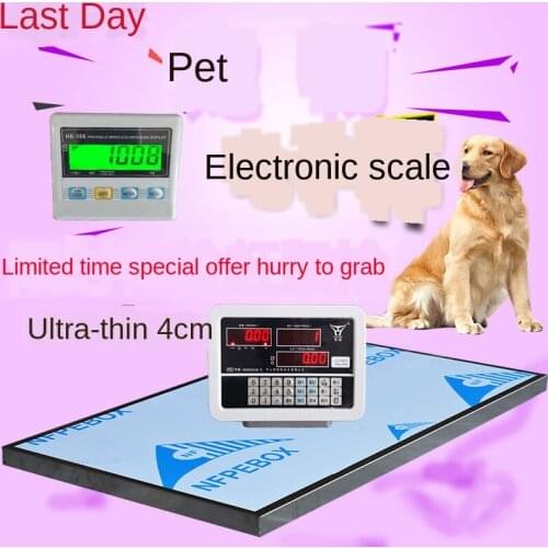 Pet Hospital Dedicated Dog Healthy Weight Electronic Scale Animal Physical Examination Computer Weighbridge Wireless Scale